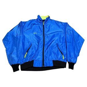 Vintage Trek USA‎ Union Made Lightweight Full Zip Windbreaker Adult XL